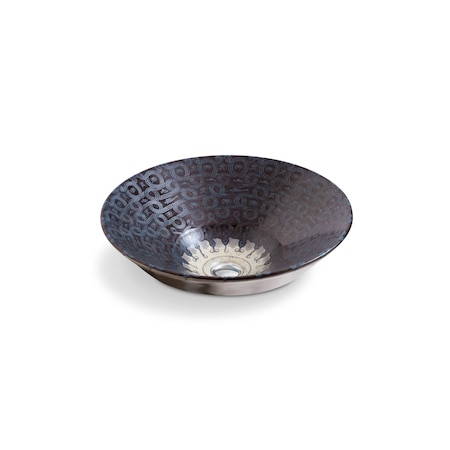 Kohler Serpentine Bronze Conical Bell Vessel Bathroom Sink 14223-SP-G9